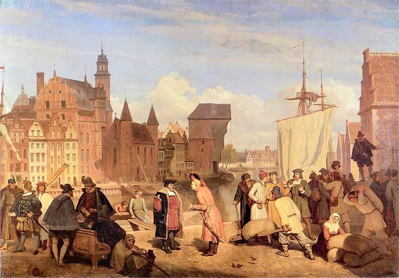 Wojciech Gerson Gdansk in the 17th century china oil painting image
